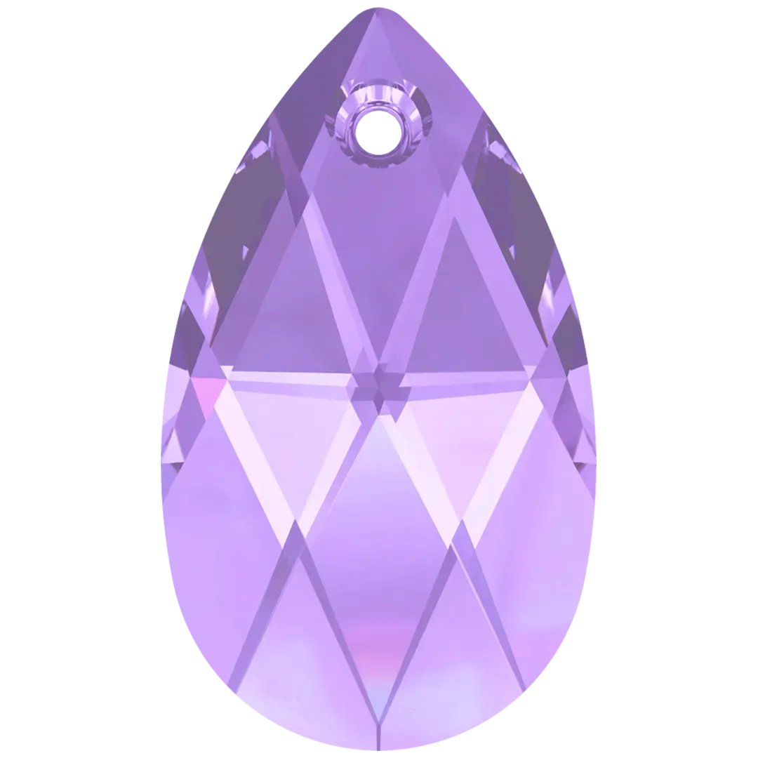 Swarovski Pendants Peardrop (6106) Tanzanite