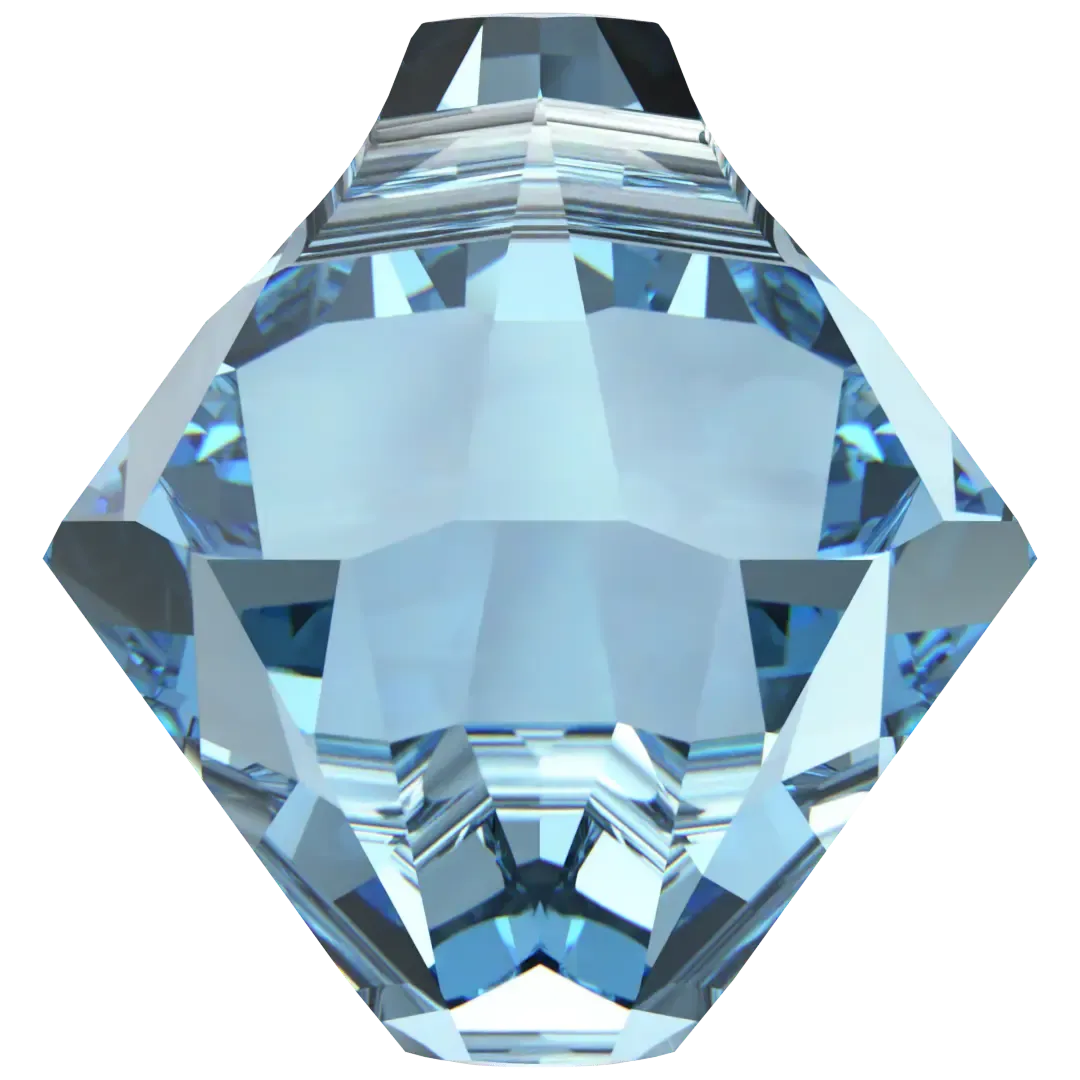 Swarovski Pendants Xilion Bicone (6328) Aquamarine