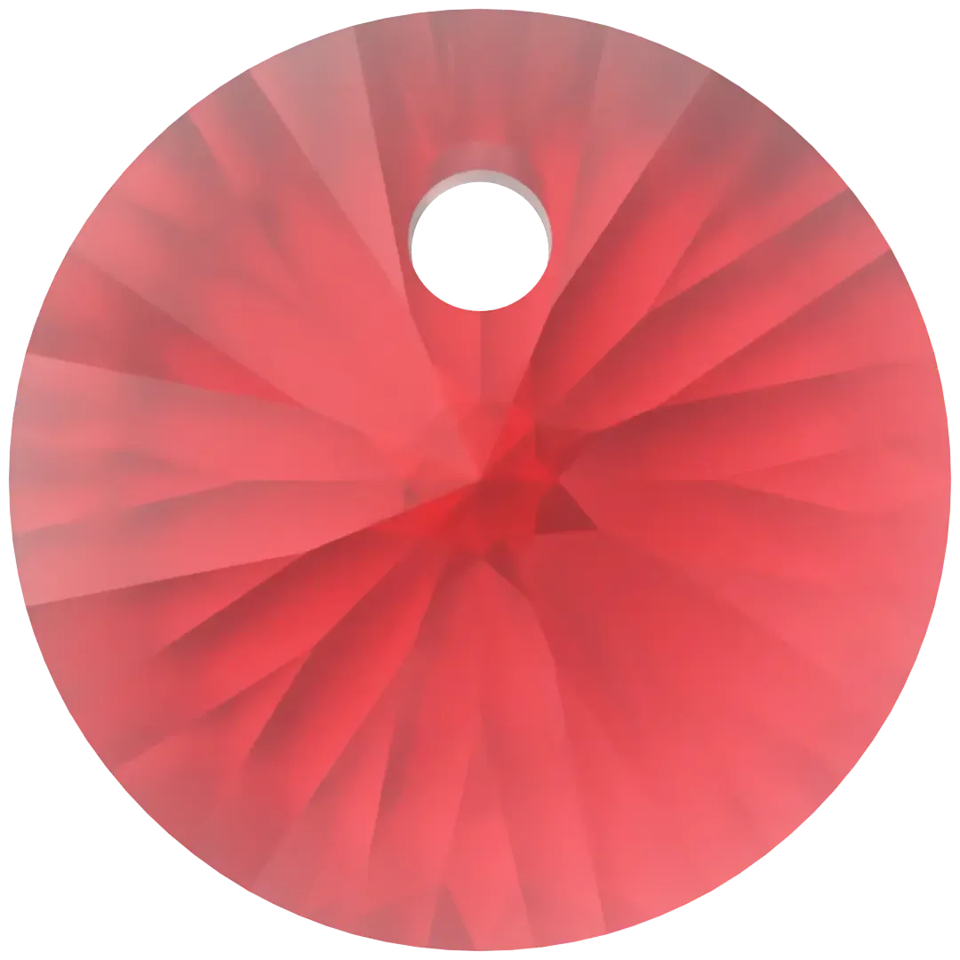 Swarovski Pendants Xilion Round (6428) Light Siam