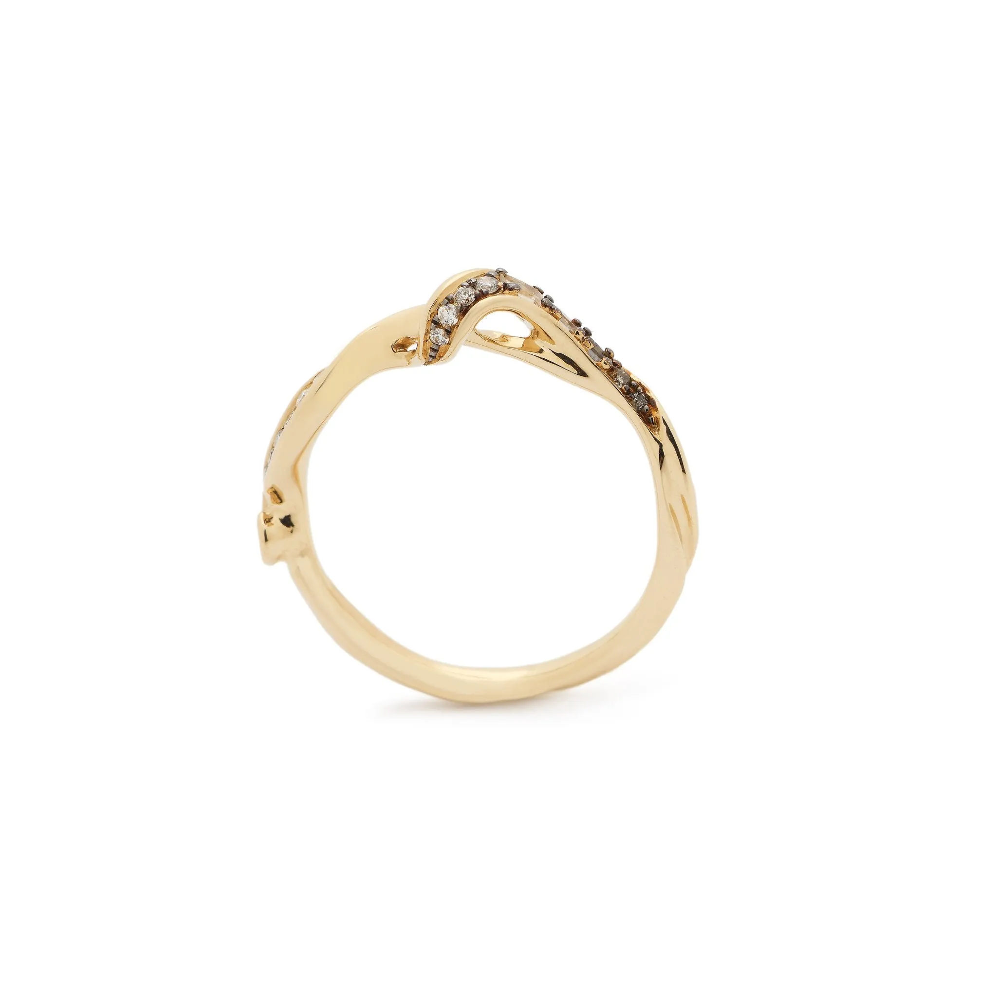 Swirl Stackable Ring