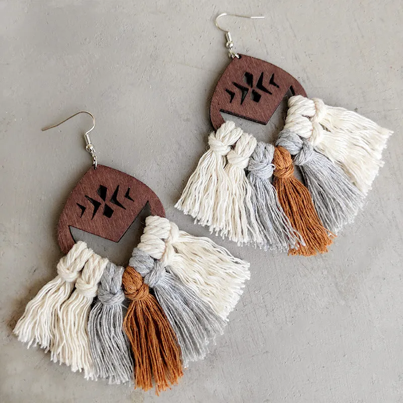 Tassel Detail Drop Earrings – Chic and Stylish Accessories