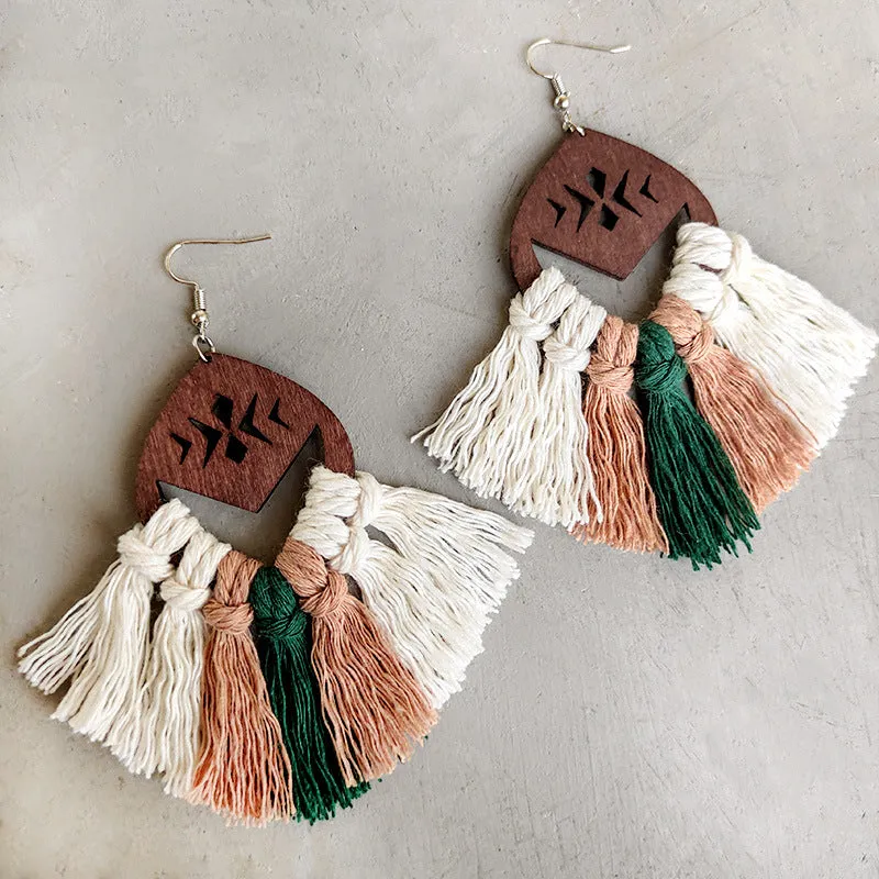 Tassel Detail Drop Earrings – Chic and Stylish Accessories