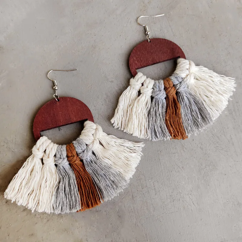 Tassel Detail Drop Earrings – Chic and Stylish Accessories