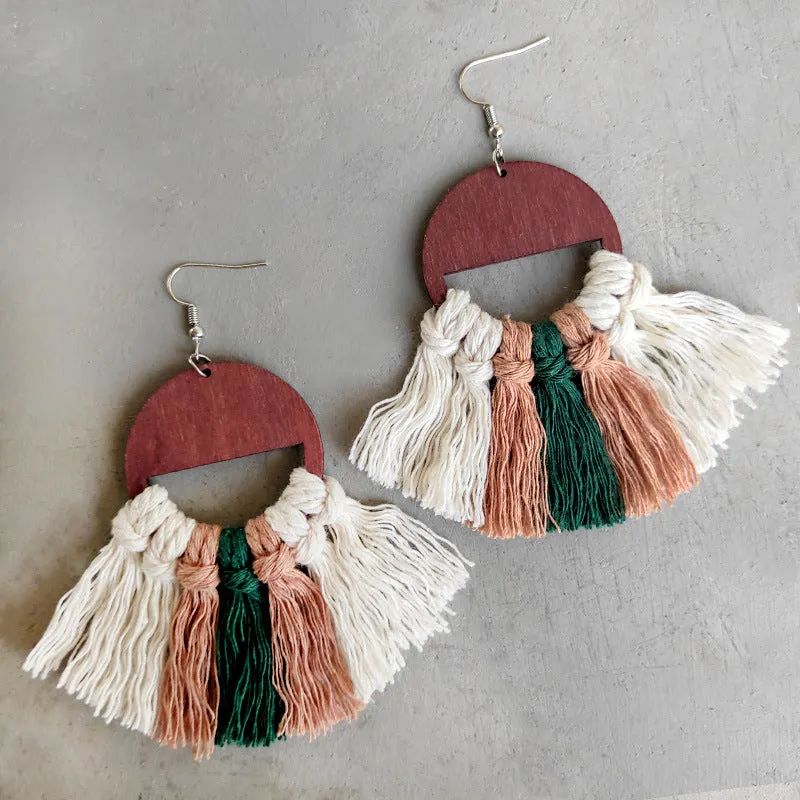 Tassel Detail Drop Earrings – Chic and Stylish Accessories