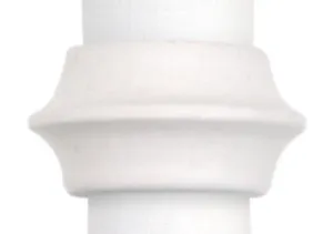 Terra Porcelain Napkin Ring - S/4 - Stone
