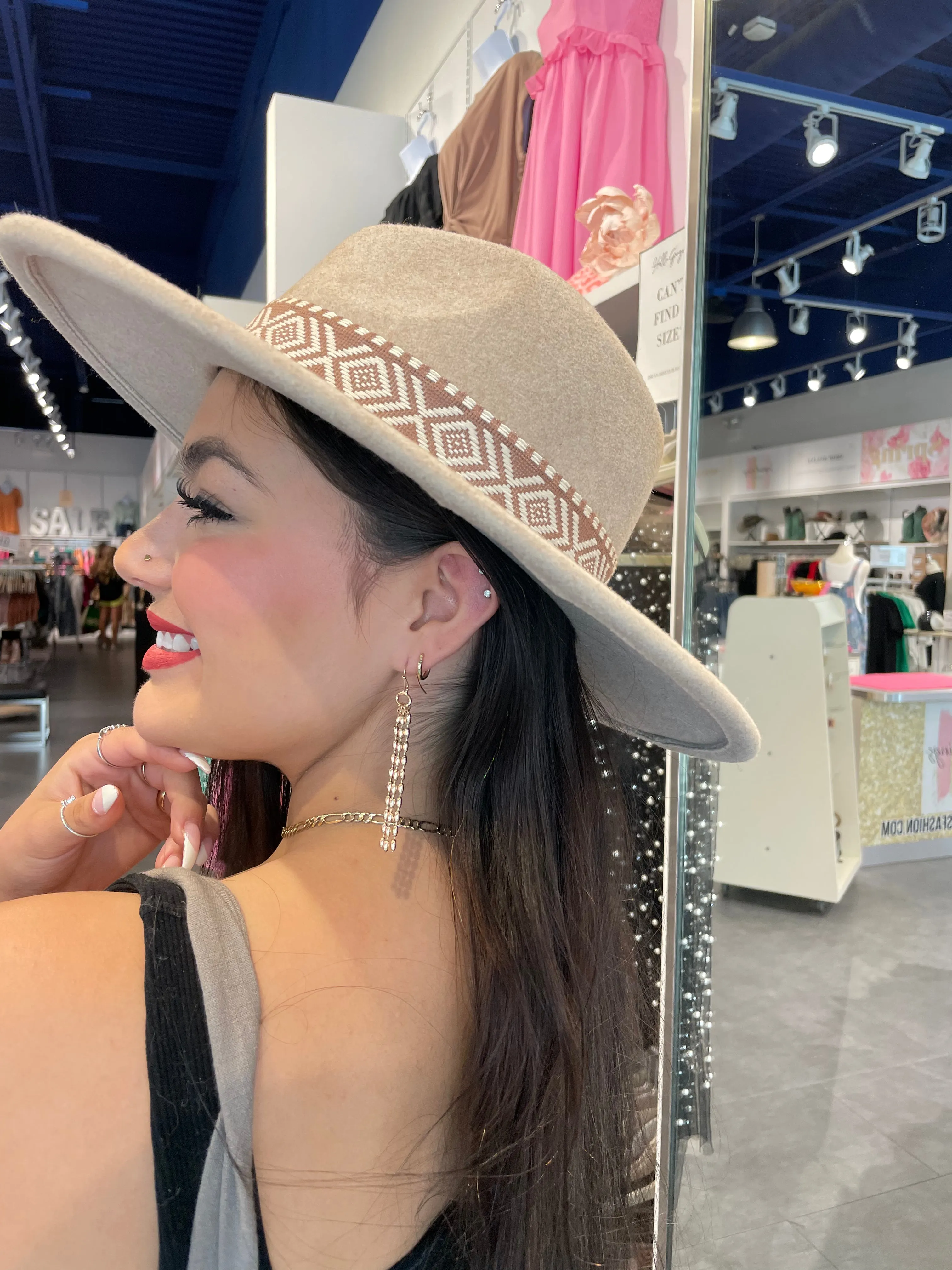 Textured Chain Earrings