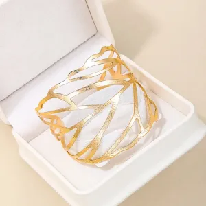 Trendy Feather Cuff Bracelet