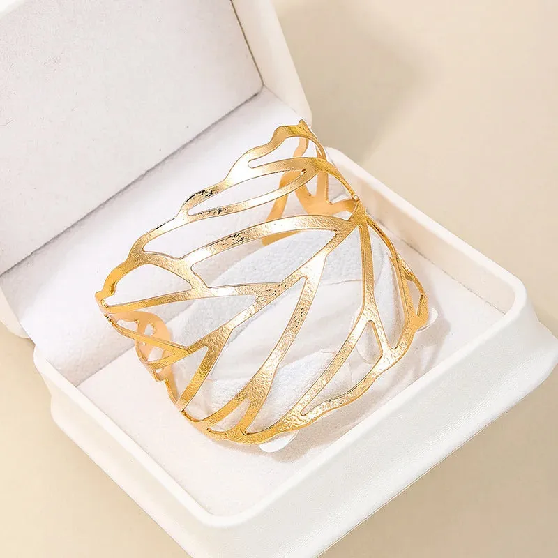 Trendy Feather Cuff Bracelet