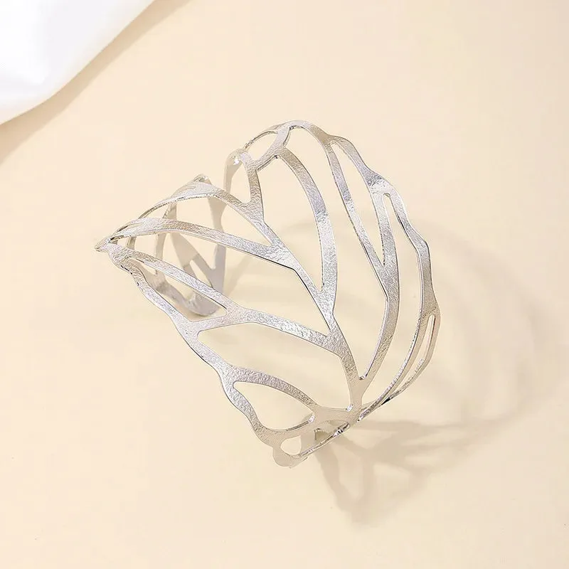 Trendy Feather Cuff Bracelet
