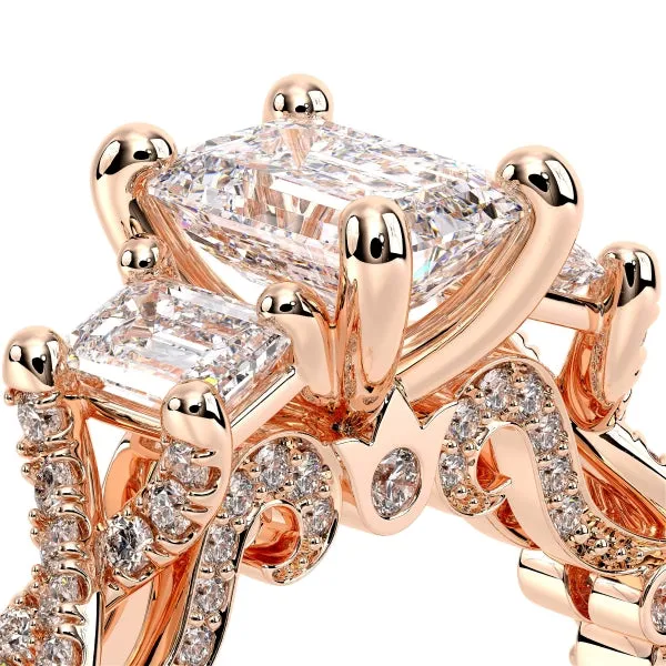 Verragio Insignia Three Stone Engagement Ring 7074EM