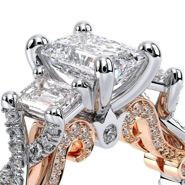 Verragio Insignia Three Stone Engagement Ring 7074EM
