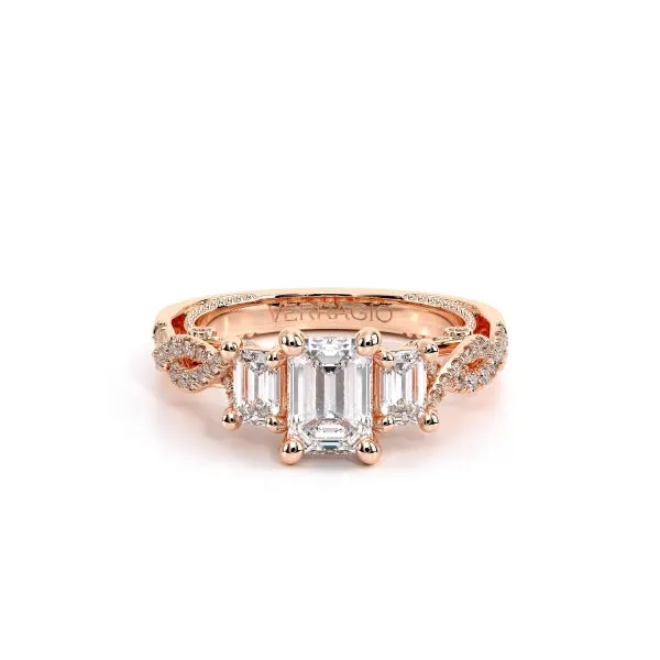 Verragio Insignia Three Stone Engagement Ring 7074EM