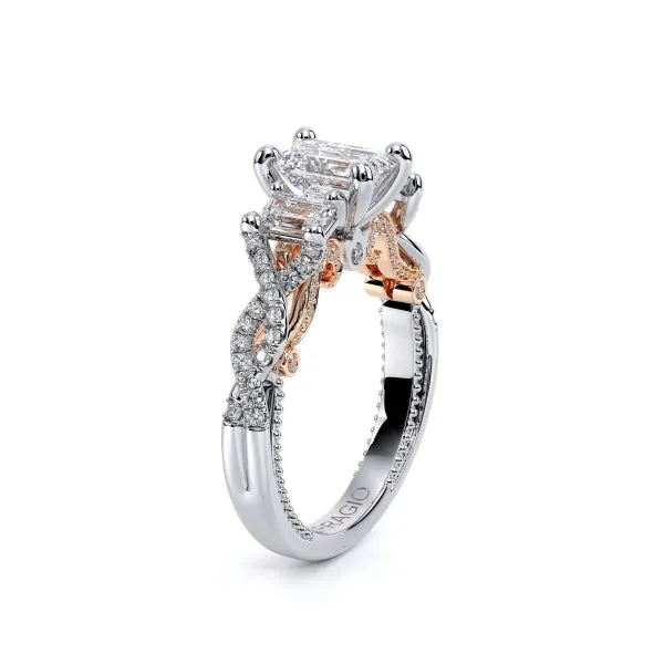 Verragio Insignia Three Stone Engagement Ring 7074EM