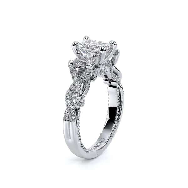 Verragio Insignia Three Stone Engagement Ring 7074EM