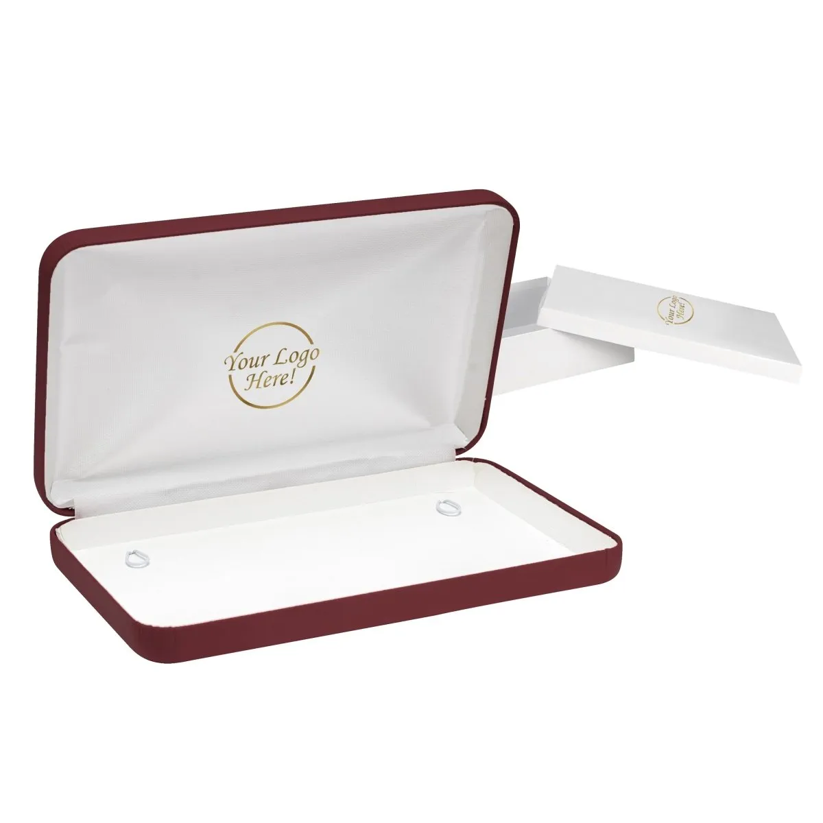 Vibrant Leatherette Necklace Box with Silk Wires