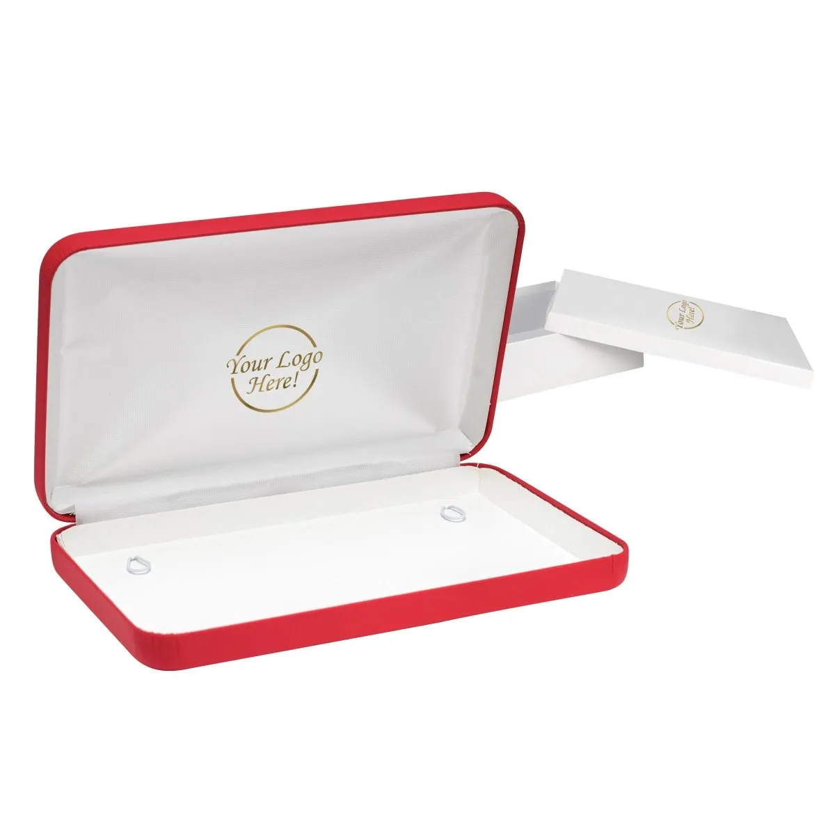 Vibrant Leatherette Necklace Box with Silk Wires