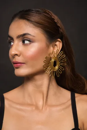 Zenia Gold Plated  Earrings